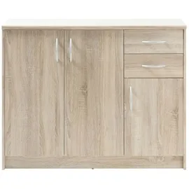 Bega Consult GmbH & Co.KG Internationale Handelsagentur Kommode Eiche Sonoma Nachbildung, BxHxT 109x86x35 cm