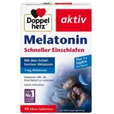 Doppelherz Aktiv Melatonin Schneller Einschlafen Mini-Tabletten 40 St.