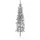 vidaXL Künstlicher Halb-Weihnachtsbaum Silbern 180 cm