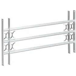 relaxdays Fenstergitter - 450 x 1000-1500 mm