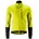 Herren Fahrradjacke Wasserabweisende Softshelljacke Winddicht G-Shell für optimale Wärmeisolierung Enganliegende Passform PFC-frei Gelb Gr 4XL