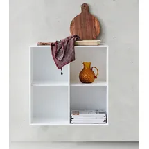 Hammel Furniture Mistral Kubus 025 Bücherregal 69 x 27 x 69 cm Weiß