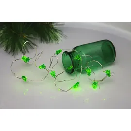 STAR LED Draht-Lichterkette 1 m Grün