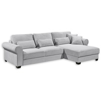 ED EXCITING DESIGN Ecksofa ANGELINA grau