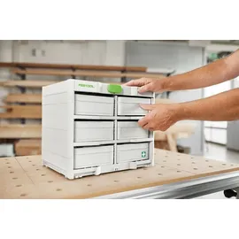 Festool Systainer3 Rack SYS3-RK/6 M 337-Set