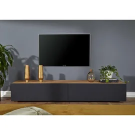 Massivmoebel24 Frankfurt TV-Board 195x52x32 cm Natur Geölt Holz