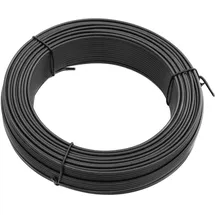 Estexo Bindedraht 2,0 mm x 50 m, verzinkt Anthrazit Ral 7016