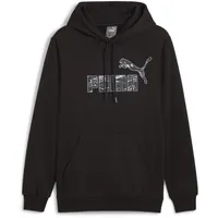 Puma Ess+ Camo Kapuzenpullover Black S