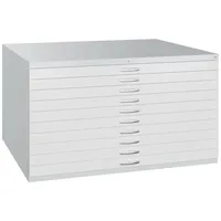 C+P CP 7200 Planschrank 135,0 x 96,0 x 76,0 cm lichtgrau