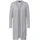 GOLDNER Modische Kaschmir-Longstrickjacke Silbergrau 20