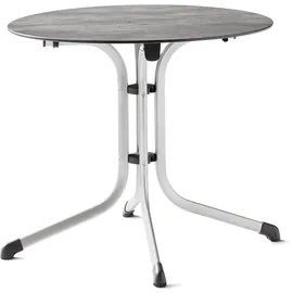 Sieger Klapptisch Ø 85 x 73 cm graphit/beton
