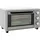Homcom Minibackofen 21L 1400W 60 Min. Timer, Kleinbackofen mit 100 °C-230 °C einstellbar Temperatur Garzeit, Mini Ofen mit Backblech, Silber - Silber