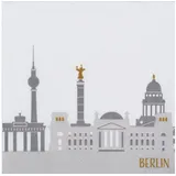 r√§der design Räder Cocktailserviette Stadtsilhouette Berlin