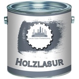 Lausitzer Farbwerke Holzlasur traditionelles Terrassenöl Holzschutzlasur Holzschutzanstrich Spezial-Lasur (10 L, Silbergrau)