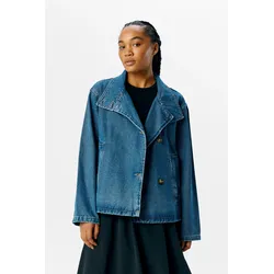Tilla Gro l/s Denim Jacke - mittelblauer Denim - Object