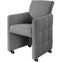 Exxpo - sofa fashion »Barista, Loungesessel auf Rollen mit