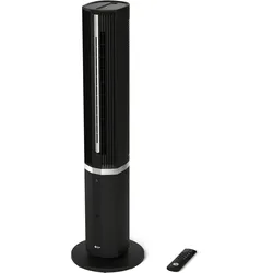 Balter 5-in-1 Ventilator mit Wasserkühlung - Luftkühler & Luftreiniger, Luftbefeuchter - Turmventilator mit Wasserkühlung - 15Std Timer - sehr leise