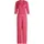 Cartoon Damen Jumpsuit mit weitem Bein 40, Orange/Purple - 40W