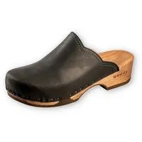 woody GmbH Clogs Damen - EMMA - schwarz Sneaker Ballerinas schwarz 41 EU