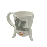 MARELIDA Weihnachtsbecher Schneemann 300ml Teetasse Kaffeetasse Geschenk