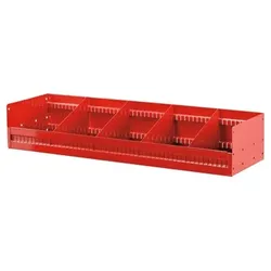 Regal mit Aufteilung tief medium