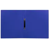 IDENA Ringbuch A4, PP blau