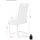 HELA Tische Schwingstuhl Ruby Kunstleder Cappuccino 2er Set