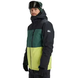 QUIKSILVER Sycamore Block 10k Jacke Schwarz/Grün XL