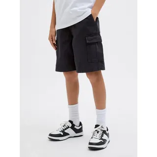 Jack & Jones Junior Cargoshorts JPSTKARL JJAVERY CARGO SHORTS JNR schwarz 134