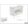 58 aufm Kessel Kamillah Babybett 124x68x96 Weiß