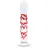 Gildo - Glas G-Punkt/Prostata Dildo mit Herzen Nr. 30