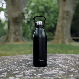 Qwetch - Isolierflasche Schwarz 1,5 L
