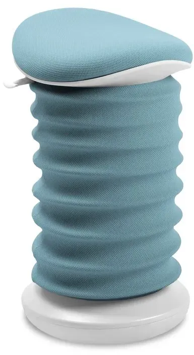 Sitness Aktiv-Bürostuhl 4D Stoff Blau Hellblau