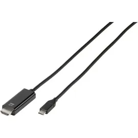Vivanco HDMI Anschlusskabel 1,5 m Schwarz