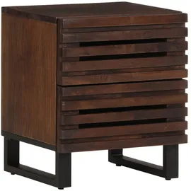 vidaXL Nachtschrank 40 x 34 x 46 cm Braun