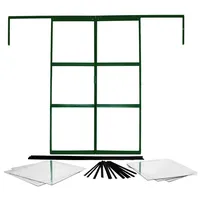 Vitavia Doppelschiebetür-Set Sirius smaragd