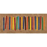 Wash+Dry Mixed Stripes 80 x 200 cm Mehrfarbig