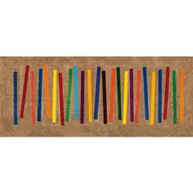 Wash+Dry Mixed Stripes 80 x 200 cm Mehrfarbig