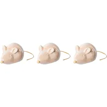 creativ home Tierfigur CREATIV HOME "Deko-Figur Maus", rosa, B:13,5cm H:8cm T:6,5cm, Keramik, Dekofiguren