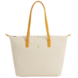Tommy Hilfiger Poppy Canvas Tote Bag rich Ochre Natural canvas
