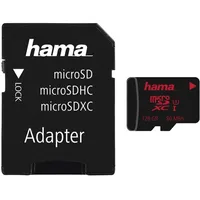 Hama R80 microSDXC 128GB Kit, UHS-I U3, Class 10
