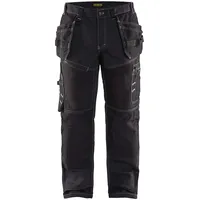 Blåkläder 15001370 Werker Hosen X1500, Helles Schwarz, C60