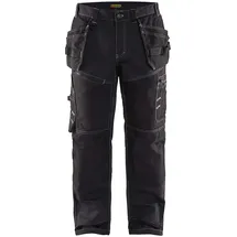 Blåkläder 15001370 Werker Hosen X1500, Helles Schwarz, C60