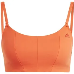 ADIDAS Damen BH Yoga Studio Light-Support Cup D-DD, BRIRED, M