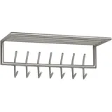 Wohnling Wandgarderobe AUSANGATE Silber