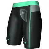 Shock Doctor Damen Sd30060, Beckenschutz Hockey-Shorts, Schwarz/Orange, Adult: S - Adult: S