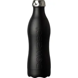 Trinkflasche Cocktail Coll einwandig SCHWARZ 1.2 LITER