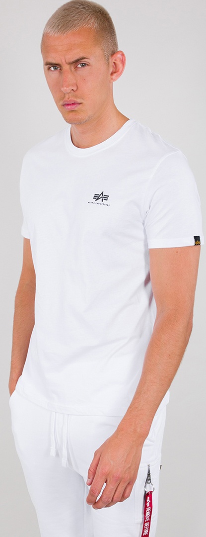 Alpha Industries Backprint T-shirt, wit, S