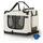 Juskys Hundebox Auto faltbar 42 x 60 x 44 cm Beige