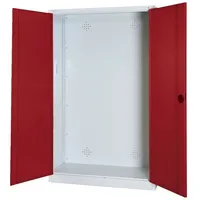 C+P Modul-Sportgeräteschrank mit Vollblech-Flügeltüren, HxBxT 195x120x50 cm, Ergo-Lock Muldengriff,